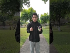 Démonstration en plein air du walkie-talkie M-798