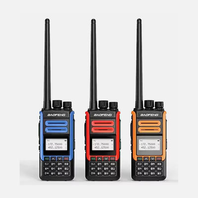 acheter BF-H7 Dual Band Portable Walkie Talkie VHF UHF 136-174MHZ 400-520MHZ IPX4 Waterproof with 1000-1500mAh Battery fabrication en ligne