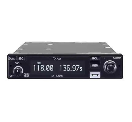 acheter IC-A220E Aviation Band Vehicle Walkie Talkie with 8W Output Power and 0-50km Talk Range IPX4 Water Resistant Mobile Radio fabrication en ligne