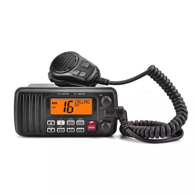 acheter IC-M412 25W Waterproof IPX7 IP67 VHF Marine Radio Submersible Car Radio Station for ICOM fabrication en ligne