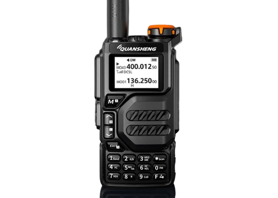 Quansheng UV-K5 Transmission et réception Interphone à segment croisé AM/FM Réception à segment aérien Walkie Talkie