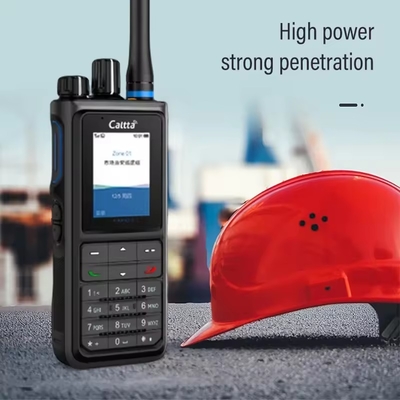 Radios walkie-talkie portatifs numériques de routine DH682 IP68 résistant à l'eau et à la poussière Position GPS Longue résistance