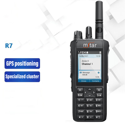 Radio numérique bidirectionnelle R7 Clair et fort Appel de positionnement GPS Groupe spécialisé