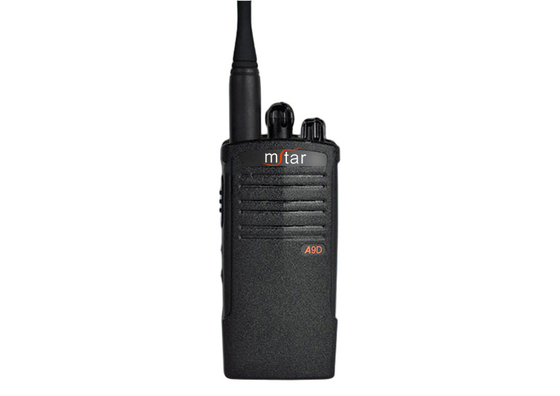 Radio numérique bidirectionnelle A9D IP54 étanche à l'eau et à la poussière commutation numérique analogique longue portée walkie-talkie