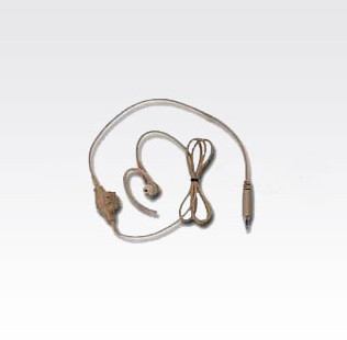 Écouteur et microphone BDN6666 1-Wire Monitor Écouteurs avec contrôle du volume Écouteurs câblés brun clair