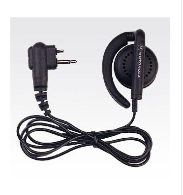 Écouteur et microphone BDN6720 Récepteur flexible sur l'oreille Écouteurs filaires noirs