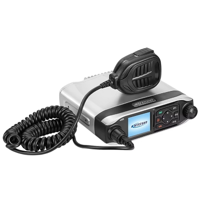 Répéteur Kirisun Dm588 Dmr Radio numérique analogique pour voiture Vhf Uhf Écran couleur 50w GPS Walkie Talkie