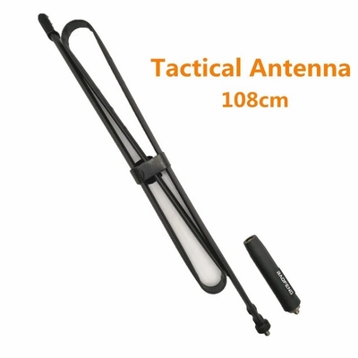Appareils de répéteur Antenne et alimentateur SMA-Antenne pliable féminine VHF UHF 144/430MHz Walkie Talkie