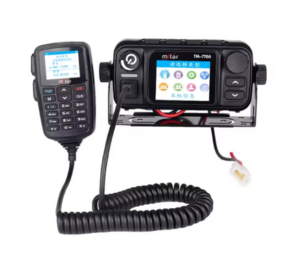TM-7700D LTE WCDMA GSM Réseau IP POC Radio mobile à double bande avec GPS Noir Ce Tlf Mobile Tec