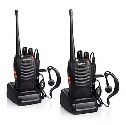 3 - 8 Km UHF Baofeng BF-888S Radio sans fil 400-470MHZ à longue portée