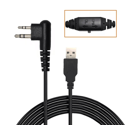 Accès aux répéteurs Antenne et alimentateur PC63 Adapté au câble de programmation de ligne de fréquence de HYT PD500, 508 PD560 PD580