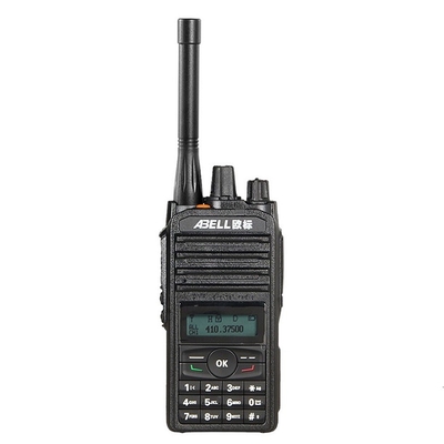 Radio numérique à deux voies Abell A518T numérique analogique double fente émetteur sans fil à longue portée professionnel walkie-talkie