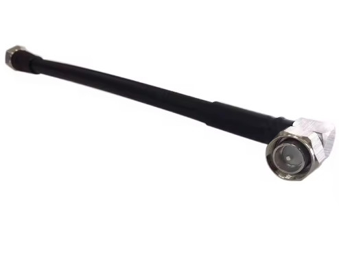 Appareils de répétition Antenne et alimentateur RF 1/2 avec 4,3-10 mâle à mâle angle droit à droit câble d'alimentation