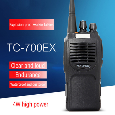TC-700EX Hydra à l'épreuve de l'eau à l'épreuve de la poussière à deux voies radio à l'épreuve de l'explosion Alarme d'urgence