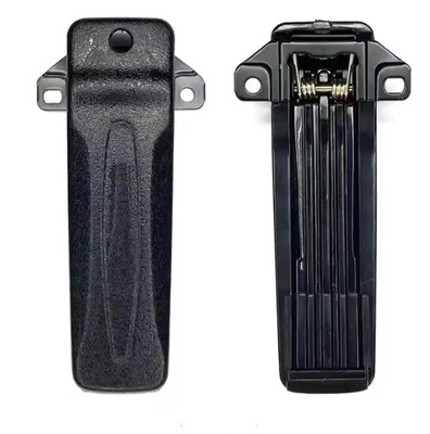 Accessoires pour la radio à deux voies KBH-10 Bidirezionale Clip Cintura KBH-10 Par Nero IPX7 Palmare Radio Walkie Talkie