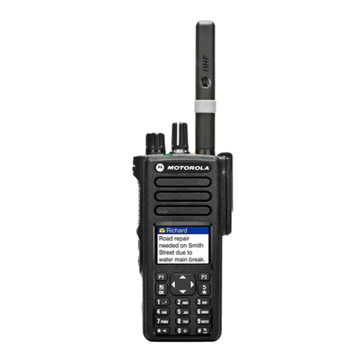 DGP8550E radio UHF VHF DMR longue portée avec fonction GPS radio walkie talkie