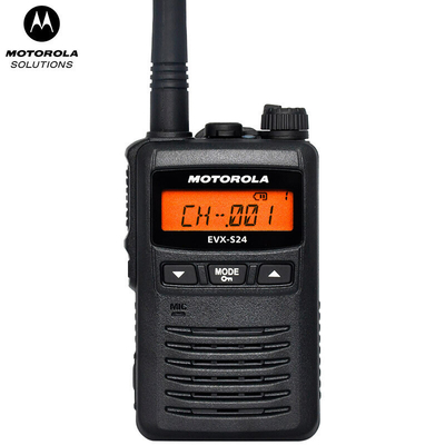 EVX-S24 Portable extérieur IP67 étanche à la poussière étanche à l'eau analogique numérique Walkie Talkie