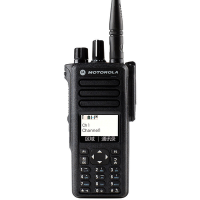 GP338D+ Appel d'urgence en extérieur en mode numérique-analogique en mode double Walkie Talkie