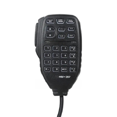 HM-207 PTT émetteur à longue portée étanche à l'eau haut-parleur microphone walkie-talkie noir