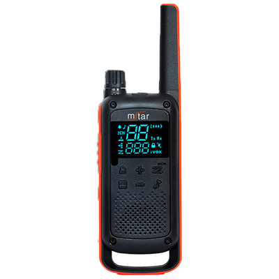 T82 Ring d'appariement facile Option de double alimentation USB Radio noir Chargeur walkie-talkie