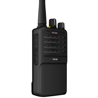 Motorola V318 Radio à deux voies Radio professionnelle Motorola Radio à deux voies avec une plage de fréquences de 430 à 440 MHz et une puissance de sortie de 4 W