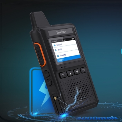 Inrico T700 HD RTOS IP54 4000mAh Radio à deux voies de type C