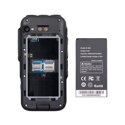 Inrico S100 4G 4G LTE Déploiement du serveur mondial Caméra frontale 2MP Caméra arrière 13MP One-Click SOs 2.8 