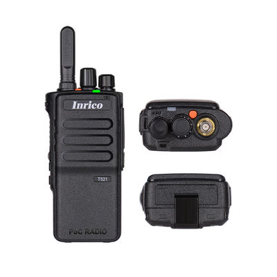 INRICO T521 POC longue distance à deux voies haut-parleur radio électrique cellulaire walkie-talkie haut-parleur 3W 2.8 'affichage tactile Communication longue distance