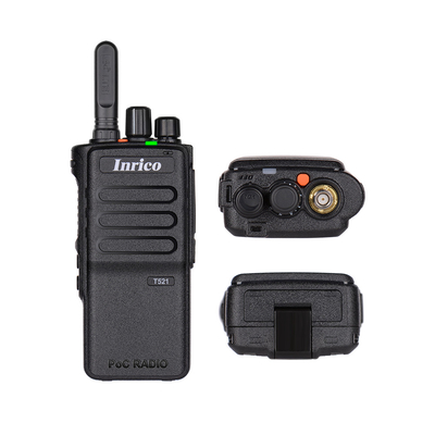 INRICO T521 POC longue distance à deux voies haut-parleur radio électrique cellulaire walkie-talkie haut-parleur 3W 2.8 'affichage tactile Communication longue distance