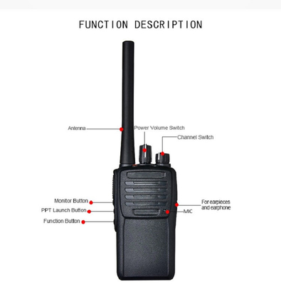 Numérique Motorola VZ-D281 TWO WAY RADIO Walkie Talkie longue portée pour les aventures en plein air