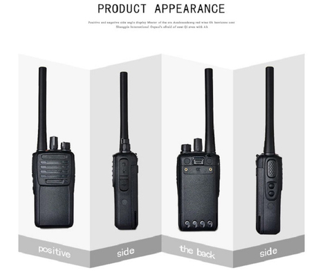 Motorola VZ-D281 Radio bidirectionnelle de 5 à 10 km avec type de fréquence VHF et 32 canaux de stockage