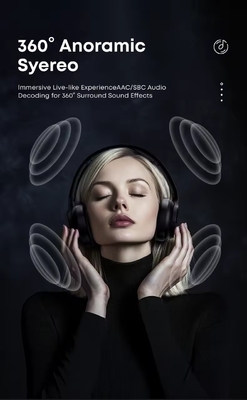 Accessoires pour casques à tête haute pour les radios bidirectionnelles Accessoires pour les radios bidirectionnelles avec temps de retard sans fil de 41 à 50 ms et norme imperméable à l'eau IPX-4