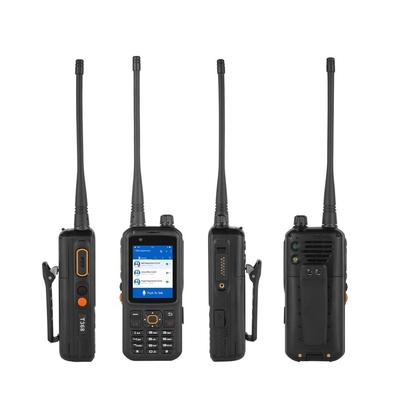 INRICO T368 POC Radio à longue distance à deux voies 6000mAh Capacité de la batterie POC Walkie Talkie à longue portée avec caméra AI double 2MP avant et caméra arrière 13MP