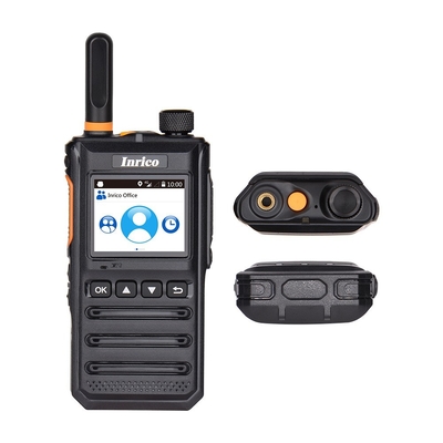 INRICO T640A POC Radio à longue distance à deux voies Fonctions polyvalentes POC Radio à longue distance à deux voies avec écran HD de 2,8 pouces et conception légère