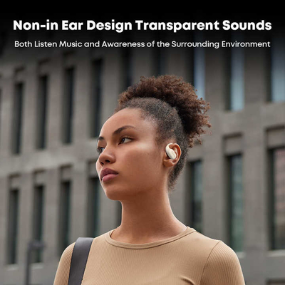 Mini TWS accessoires pour les deux voies radio Bluetooth v5.4 casque à conduction osseuse pour une expérience audio améliorée