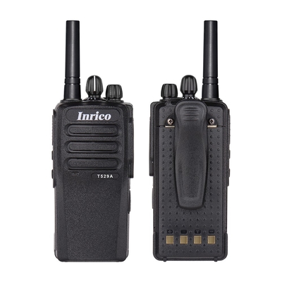 INRICO T529A POC Radio à longue distance à deux voies 12,5 heures de travail POC Radio à longue distance à deux voies avec processeur quad-core et fente pour carte micro SIM