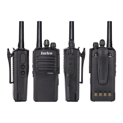 INRICO T529A POC haut-parleur radio à longue distance à deux voies Ø36mm POC radio à longue distance à deux voies avec MTK6739 CPU 1,5 GHz et temps de travail de 12,5 heures