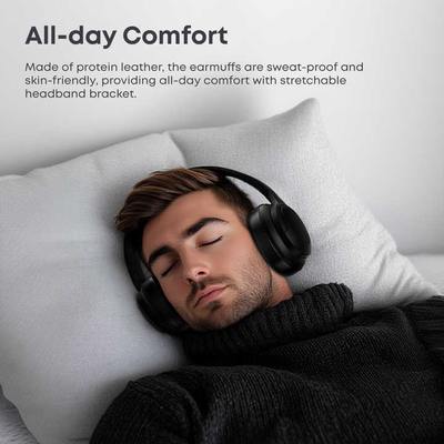 Langsdom Accessoires de casque Bluetooth pour radio bidirectionnelle Accessoires pour radio bidirectionnelle conviviaux avec annulation active du bruit ANC et contrôle du volume