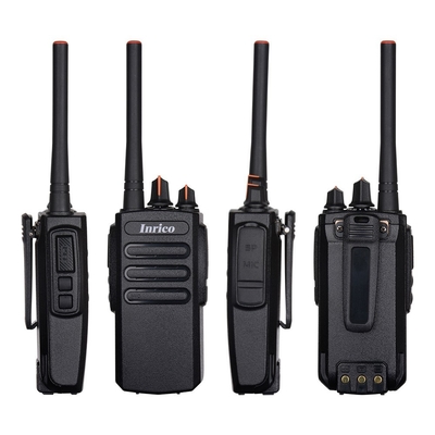 INRICO IP168S Radio à double sens étanche à l'eau Communication à long terme IPX7 Radio à double sens Avec capacité de batterie de 4000 mAh 5W puissance de sortie