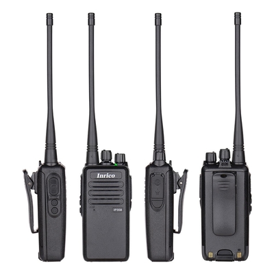 INRICO IP358 Radio étanche à deux voies Accès à l'information des membres de l'équipe avec radio étanche à deux voies dotée d'une classification IP54 et d'une impédance du microphone de 600Ω