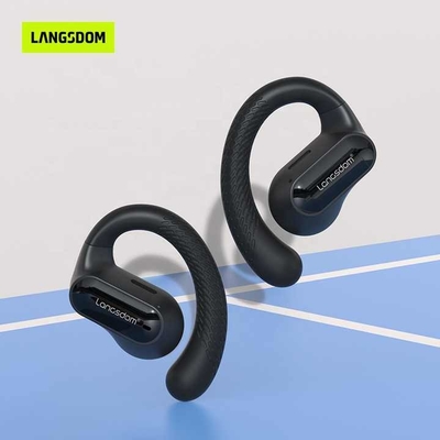 Langsdom True écouteurs Bluetooth sans fil Accessoires pour deux voies Radio 700mah Capacité de la batterie Écouteurs Bluetooth sans fil avec moule privé
