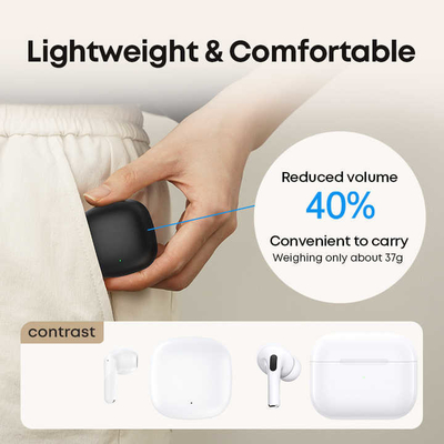 Écouteur et microphone longue durée de vie de la batterie Écouteur et microphone avec une capacité de batterie de 250 mAh et version Bluetooth V5.3