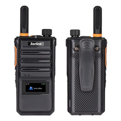 INRICO T620 POC Radio à longue distance bidirectionnelle Système d'exploitation Android 7.1 Multi-directionnel Push to Talk Radio pour la communication multidirectionnelle