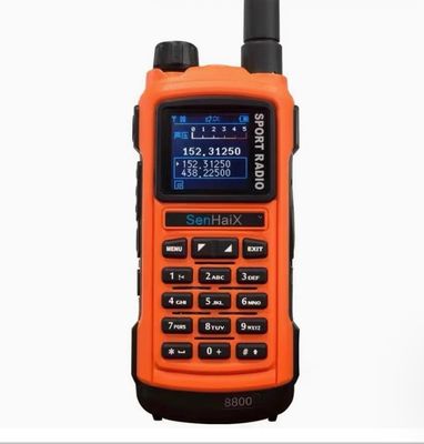 SenHaiX 8800 5W UHF VHF Walkie Talkie avec 128 canaux