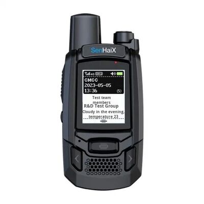 SPTT-D1 4G POC Walkie Talkie avec une portée de 5000 km pour la communication en extérieur de la flotte et des hôtels autonomes
