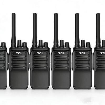 Talkie-walkie TCL Ht6 Plus IP68 étanche à l'eau et à la poussière avec modulation de fréquence VOX et réduction du bruit de niveau 9