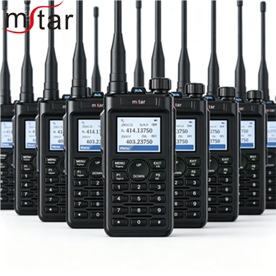 AES256 DRM Signal numérique GPS longue distance Walkie Talkie Radio à deux voies
