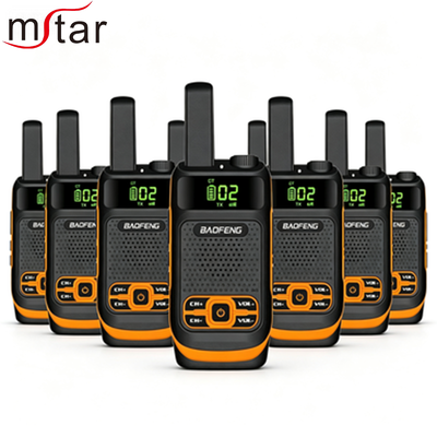 Mini talkie-walkie haute puissance T19 avec portée de 3 kilomètres et fonction de logo personnalisé pour une utilisation en extérieur
