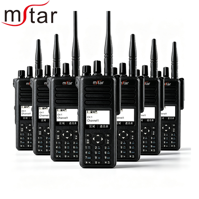 DGP5550 IP67 Bluetooth résistant à l'eau4.0 longue portée 10km professionnel Radio numérique walkie-talkie à deux voies