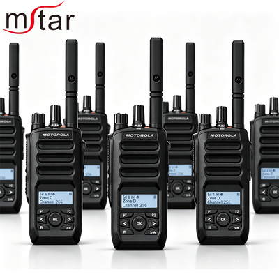 RADIO PORTEVOIX NUMÉRIQUE DMR MOTOROLA R5 LKP IP67 ANTIDÉFLAGRANT AVEC 256 CANAUX DE STOCKAGE